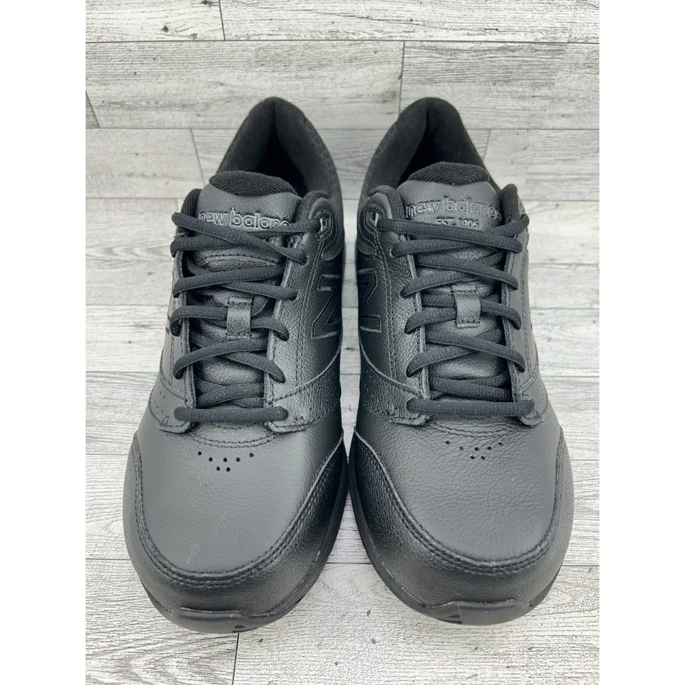 New Balance 928v3 Women Sz 10D Wide Black Leather Walking Shoes WW928BK3 Rollbar